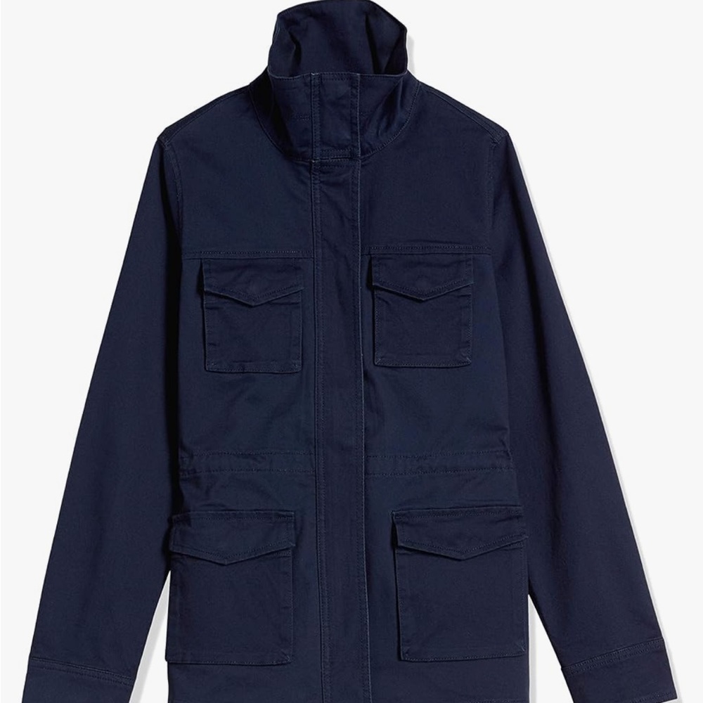 Navy Amazon Essentials Utility Jacket - image 6